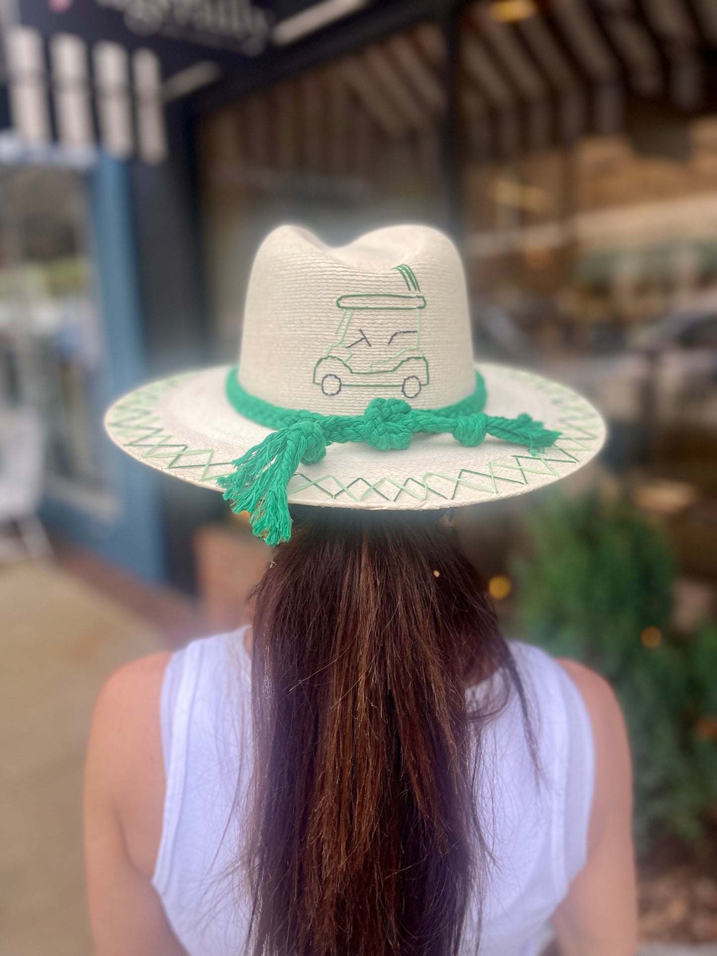Tipsy Threads Masters Golf Cart