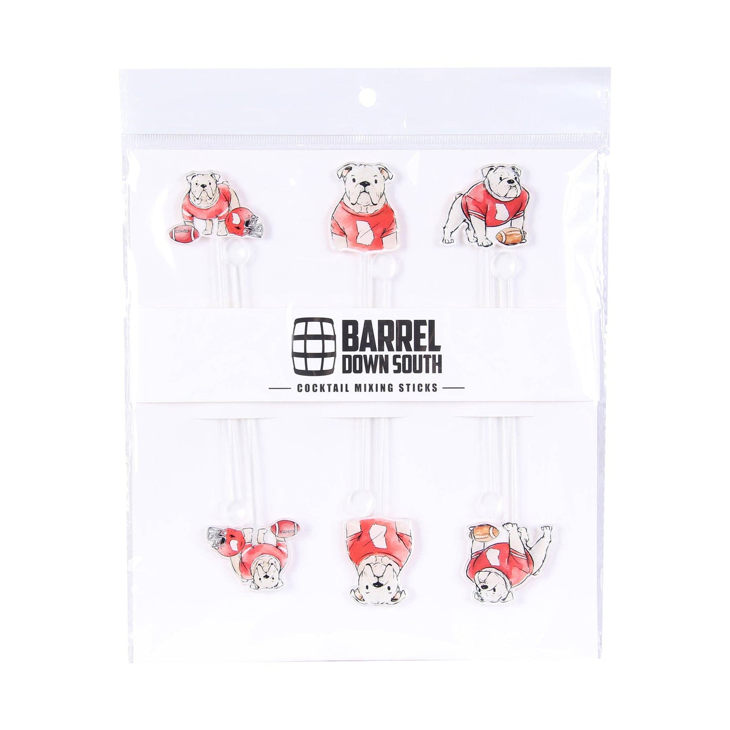 Bulldogs Cocktail Stirrers