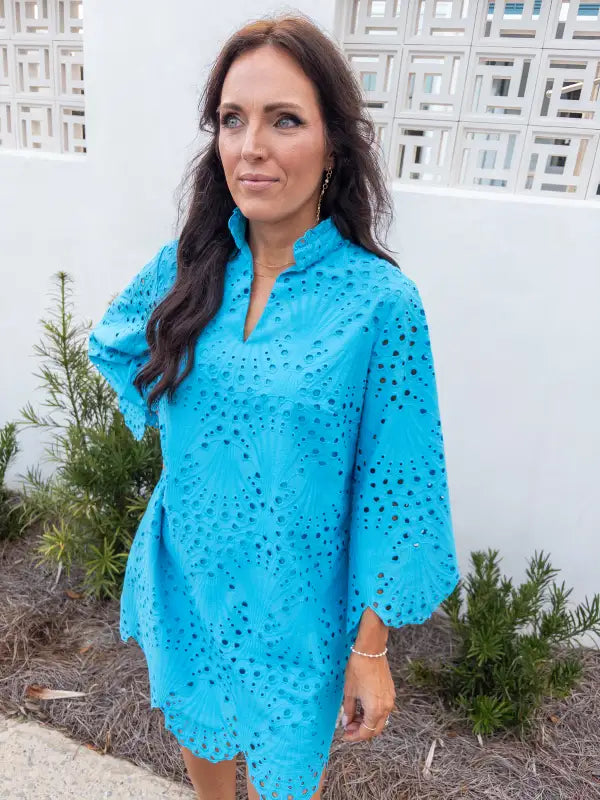 Esmerelda Dress Short Dress Blue