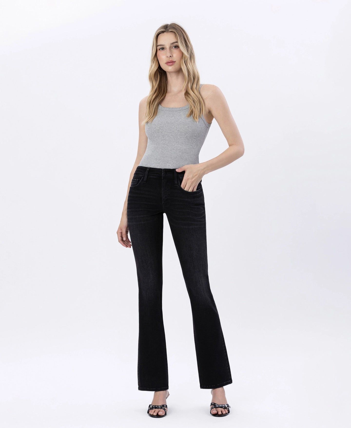 Flying Monkey Mid Rise Bootcut Jean