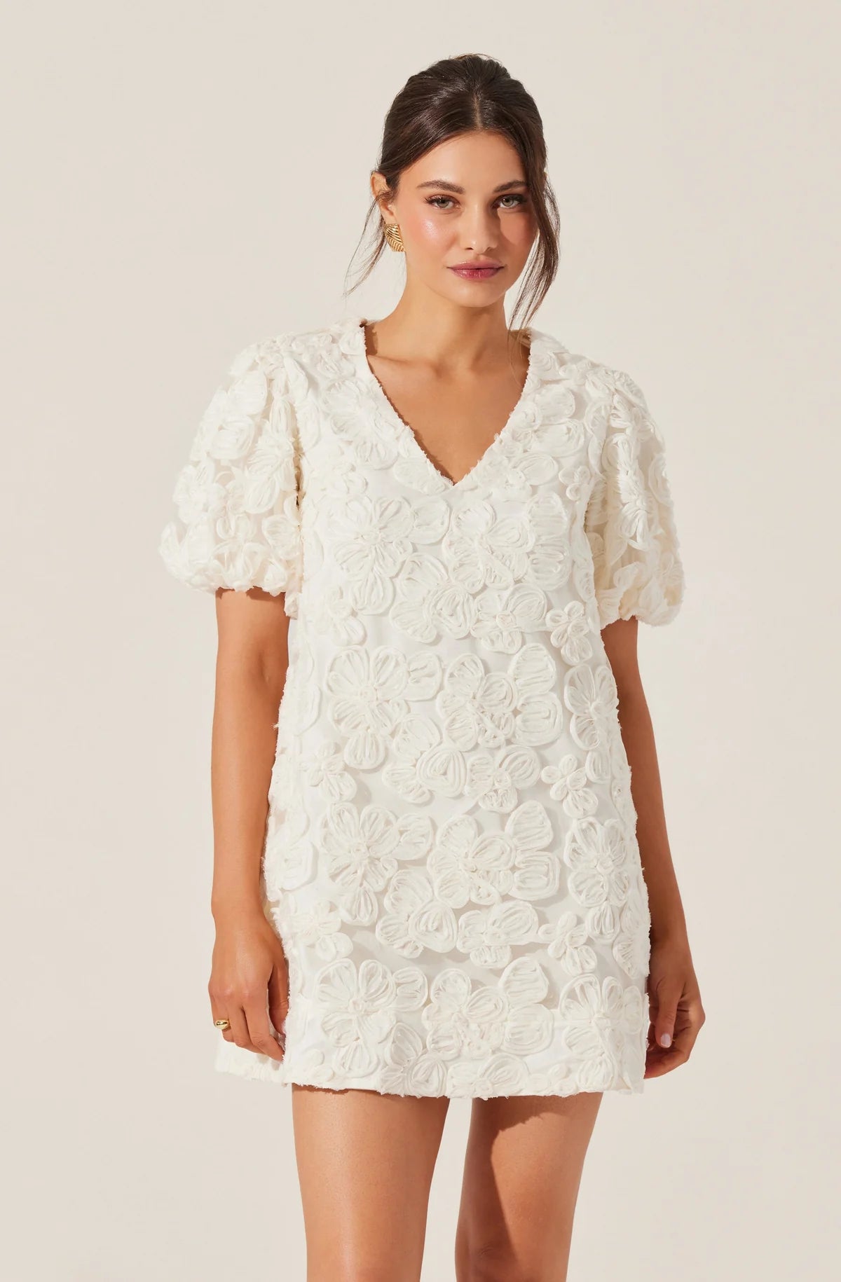 ASTR the Label Lakelyn Dress Cream