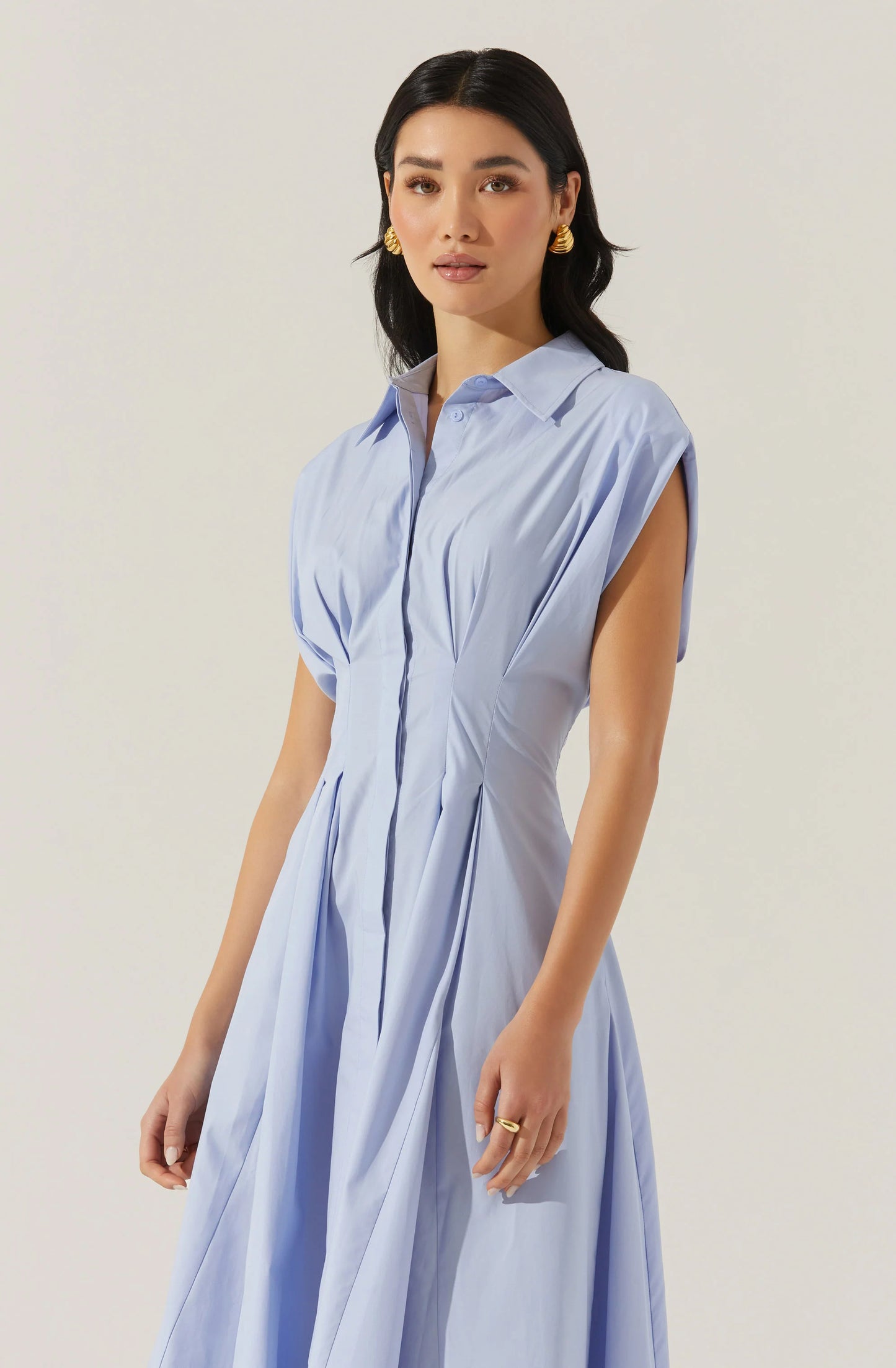 ASTR the Label Beckett Dress Lght Blue