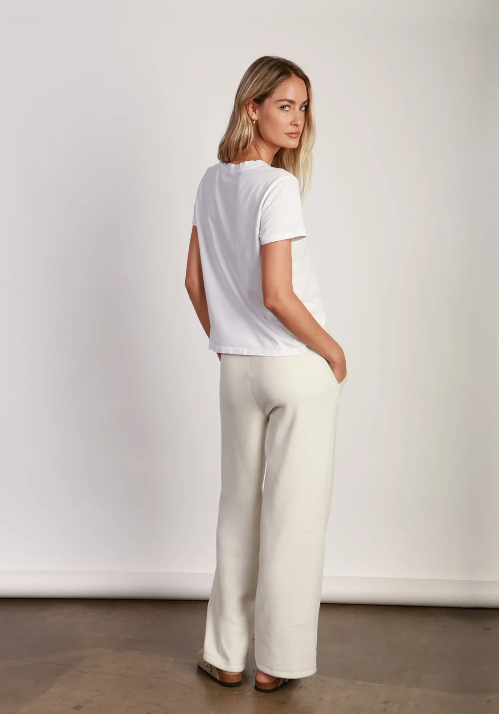 Dylan Alpin Pant w/ Pockets Soft White