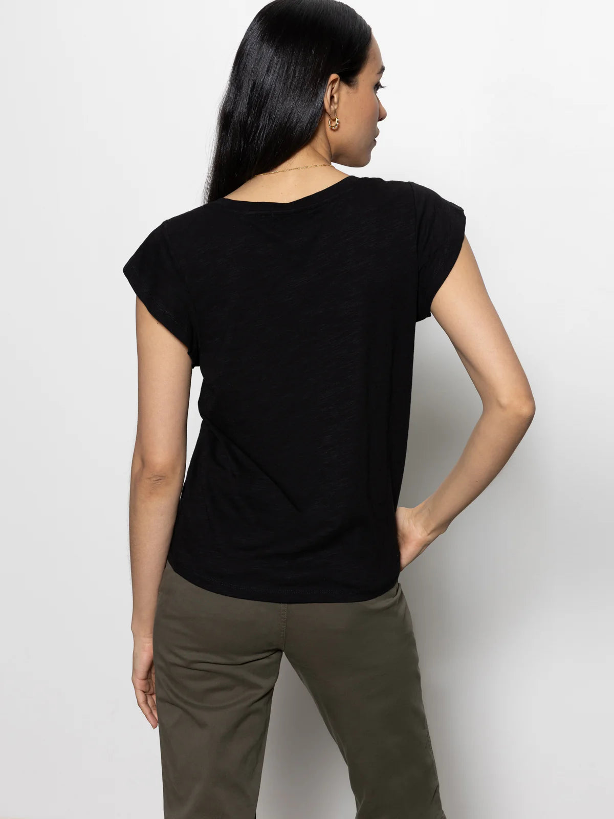 Sanctuary West Side Tee Black