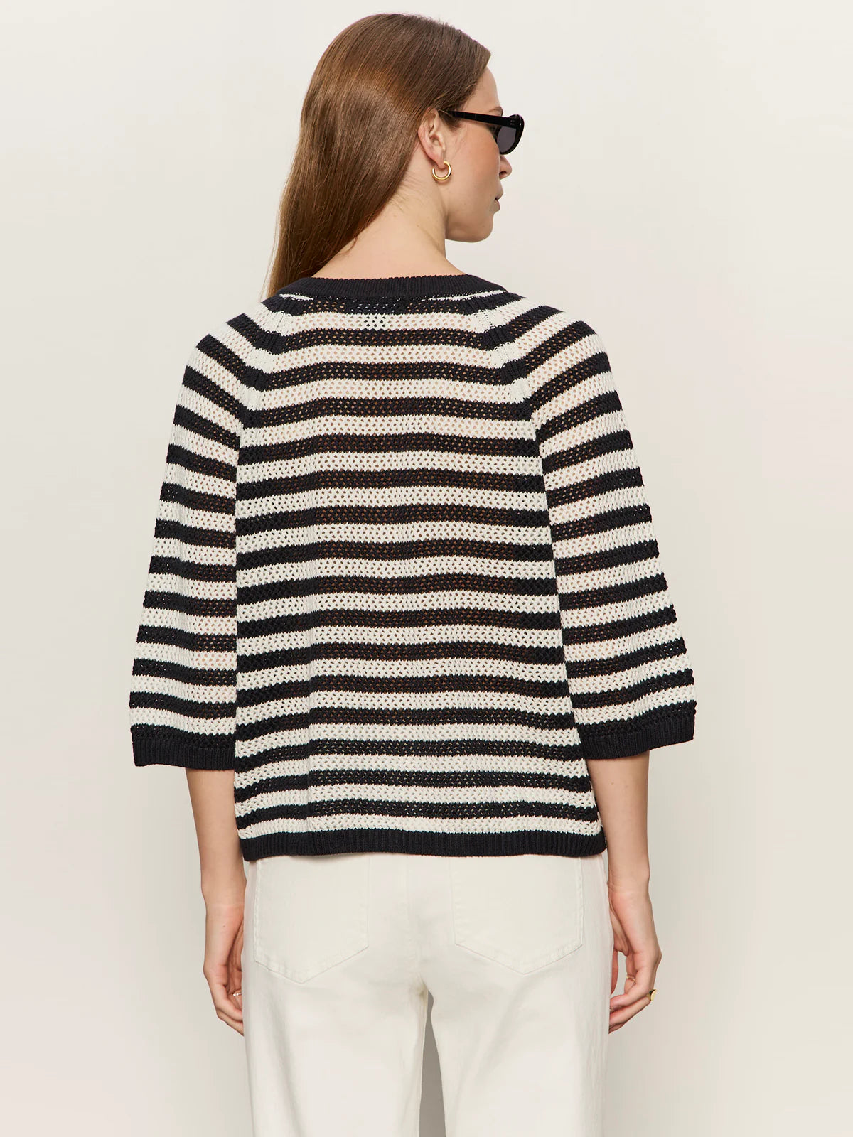 Lace Up Sweater Tee