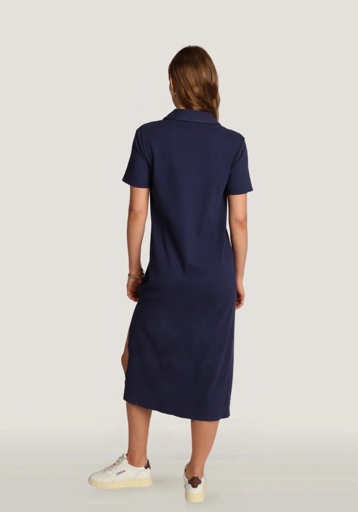 Dylan Carey Rib Dress Navy