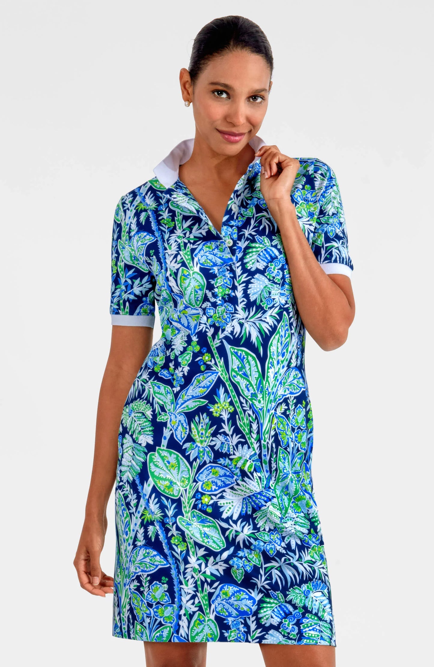 Gretchen Scott Jersey Dress Vintage Vine