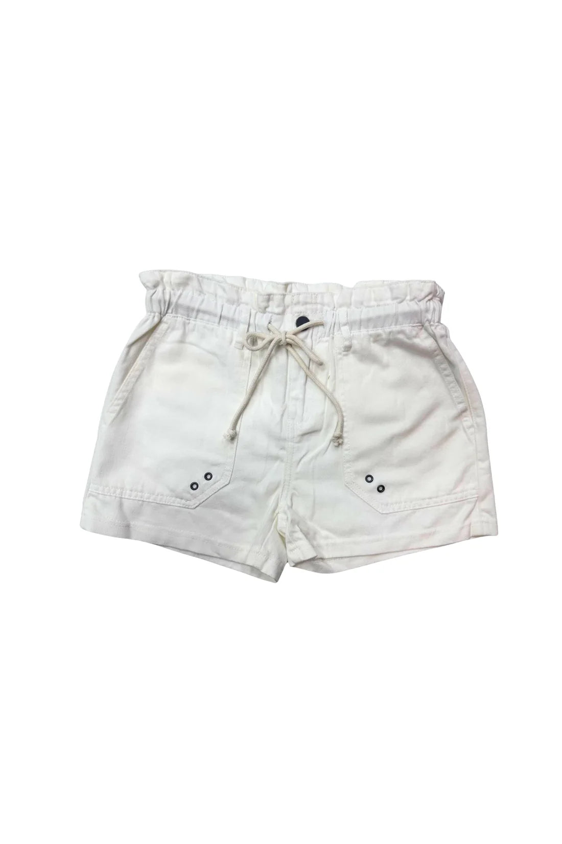 Tractr Paperbag Shorts White