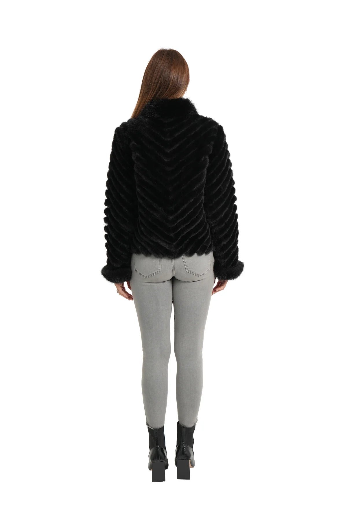 Love Token Meghan Reversible Jacket Black