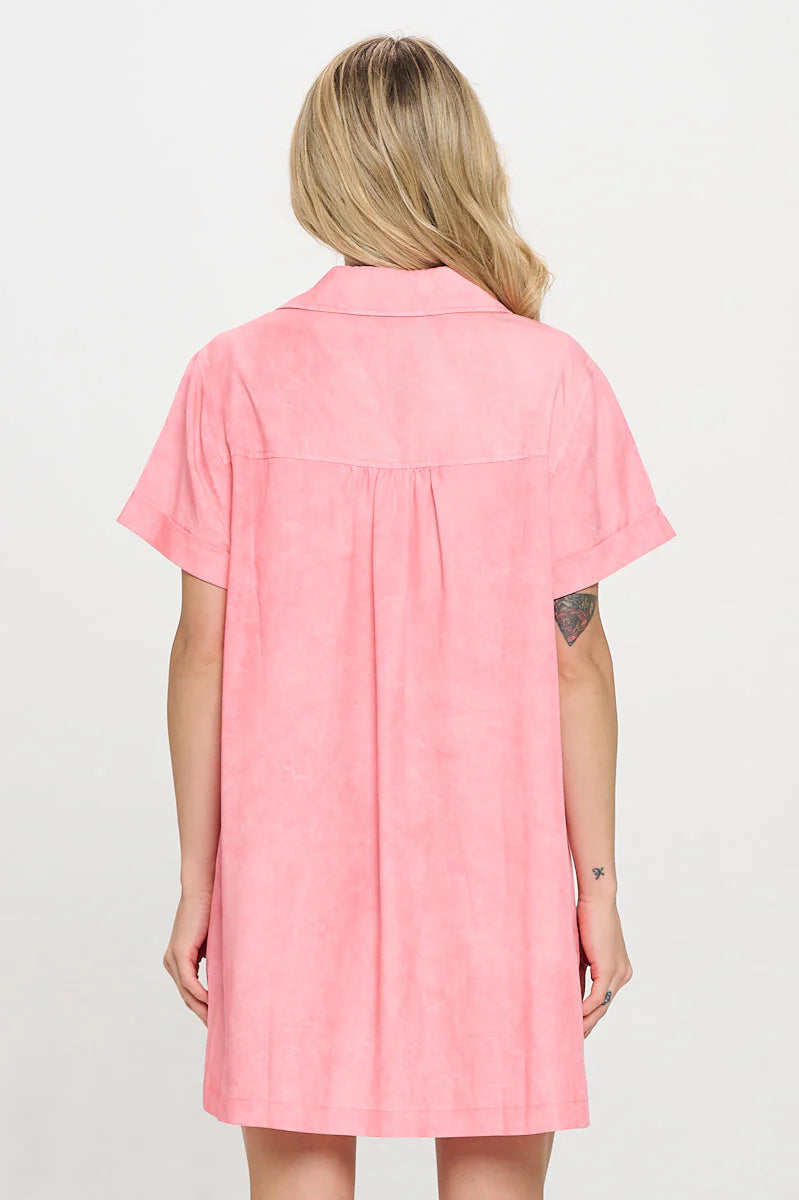 Meet Me in Santorini Shirt Dress