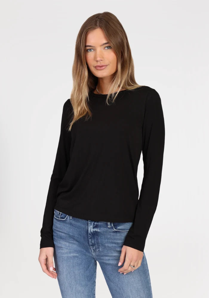 Dylan Modern L/S Tee Black