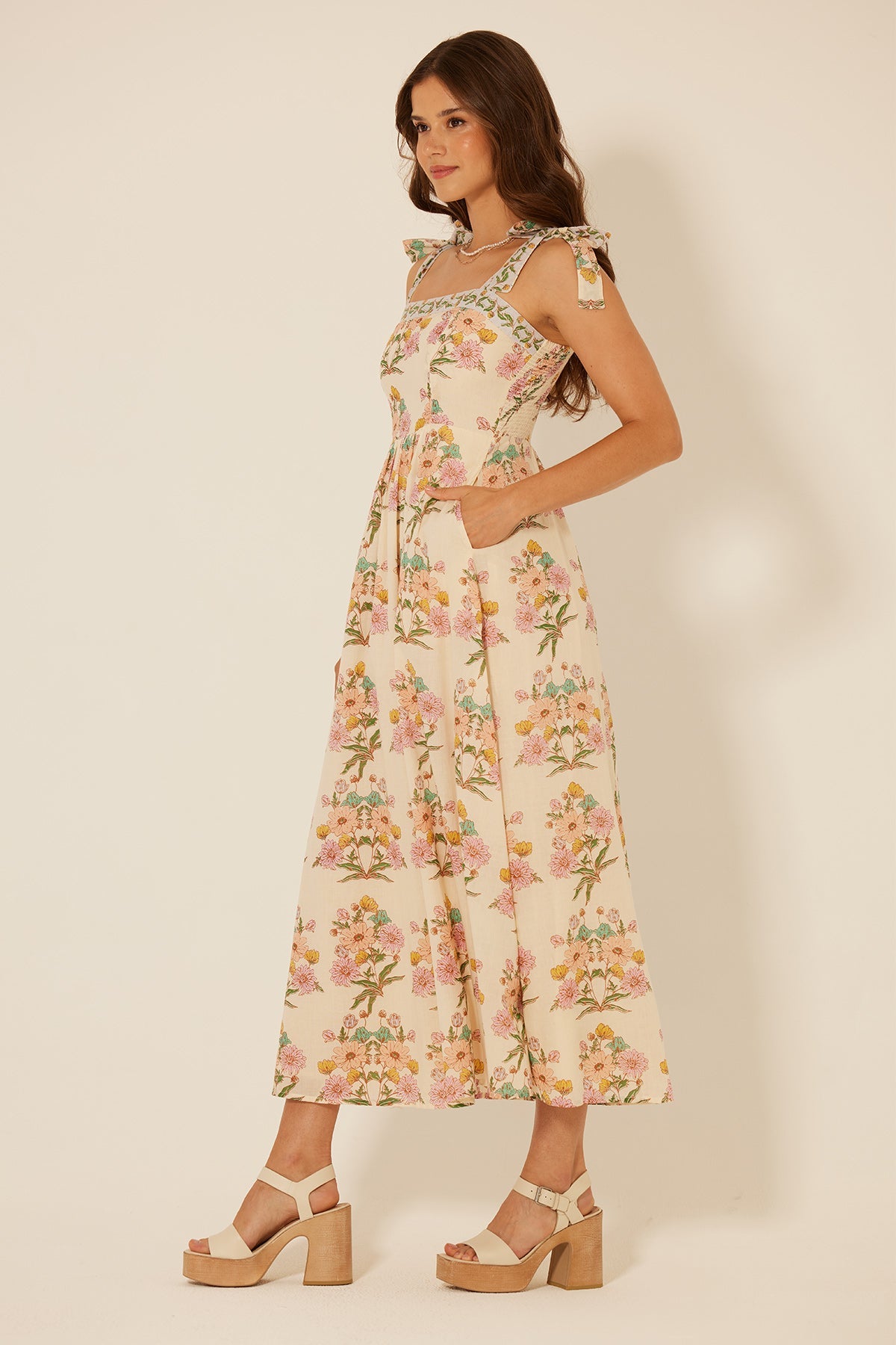 Bila 77 Santa Barbara Dress Powder Blue