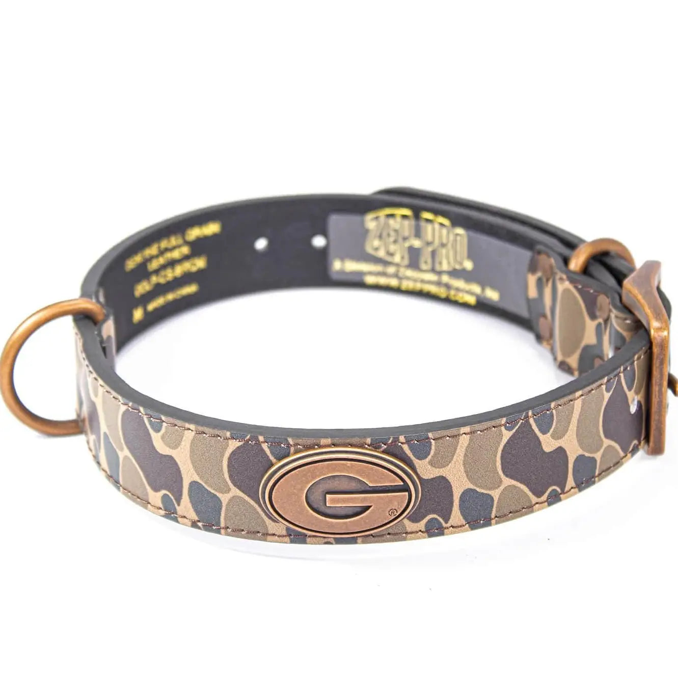 Zep Pro GA Camo Dog Collar Large