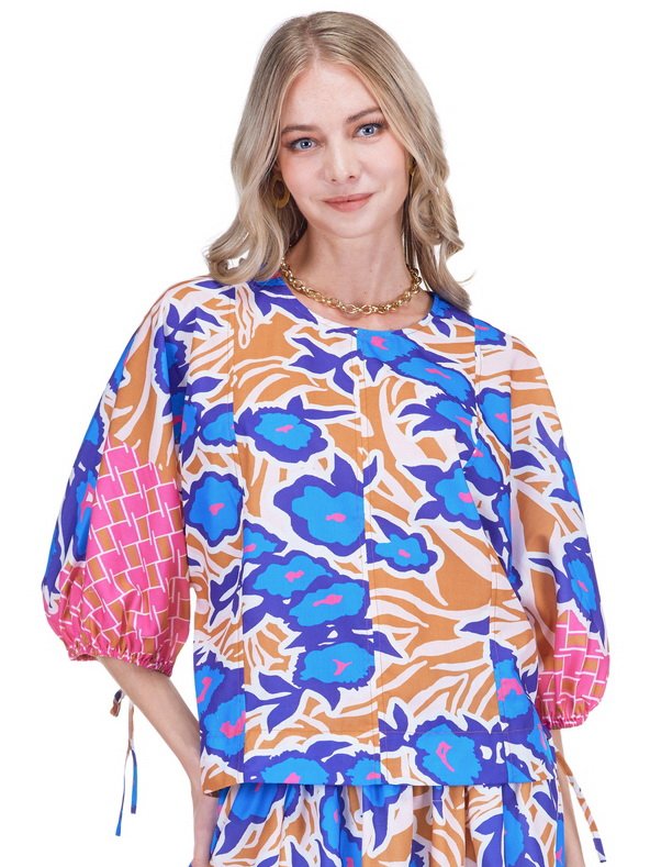 Joy Joy Savannah Bloom Top