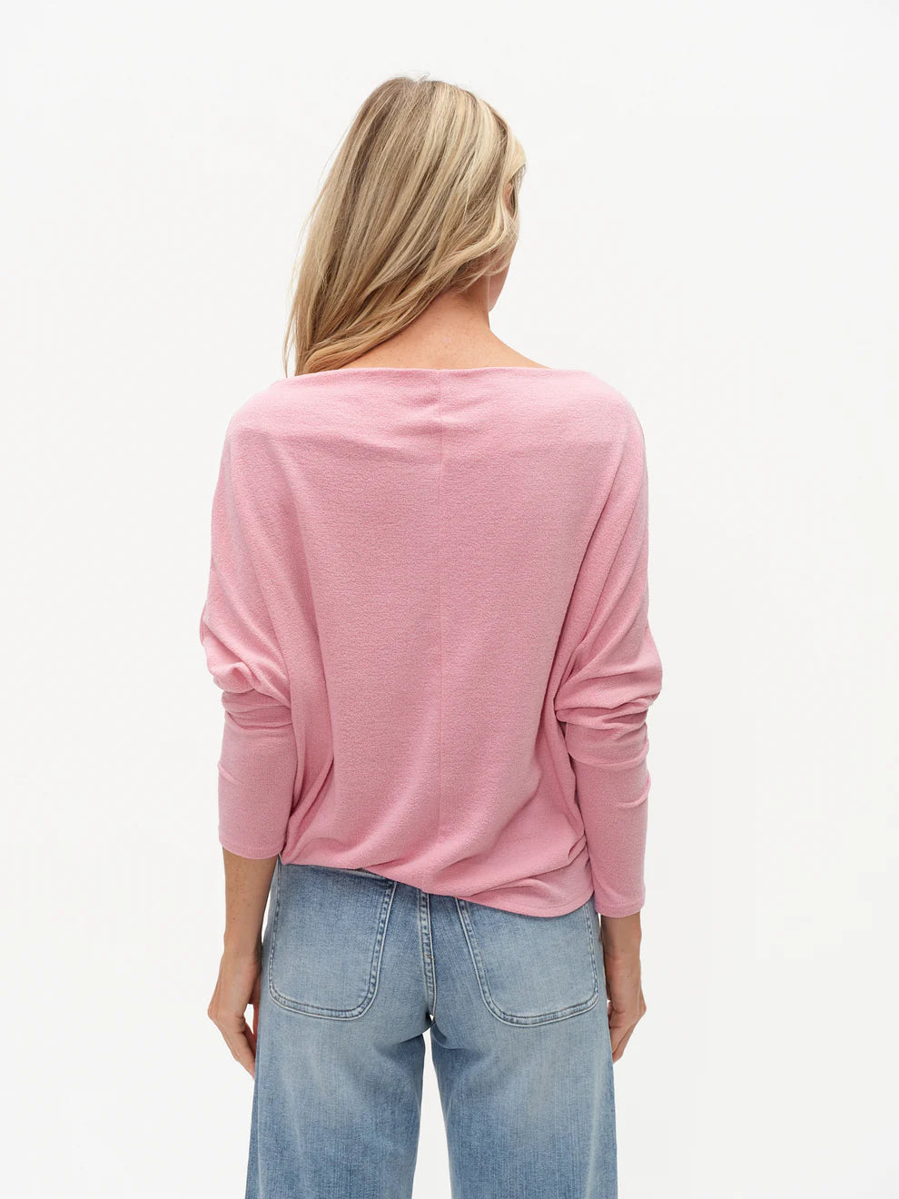 The Anywhere Top L/S Pink Lace