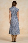 Nomadia Tie Front Midi Dress