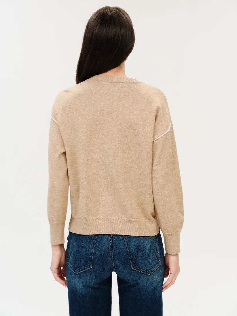 SIX FIFTY Sable Crew Neck Sweater