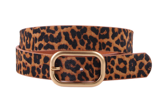 Leopard Print Belt
