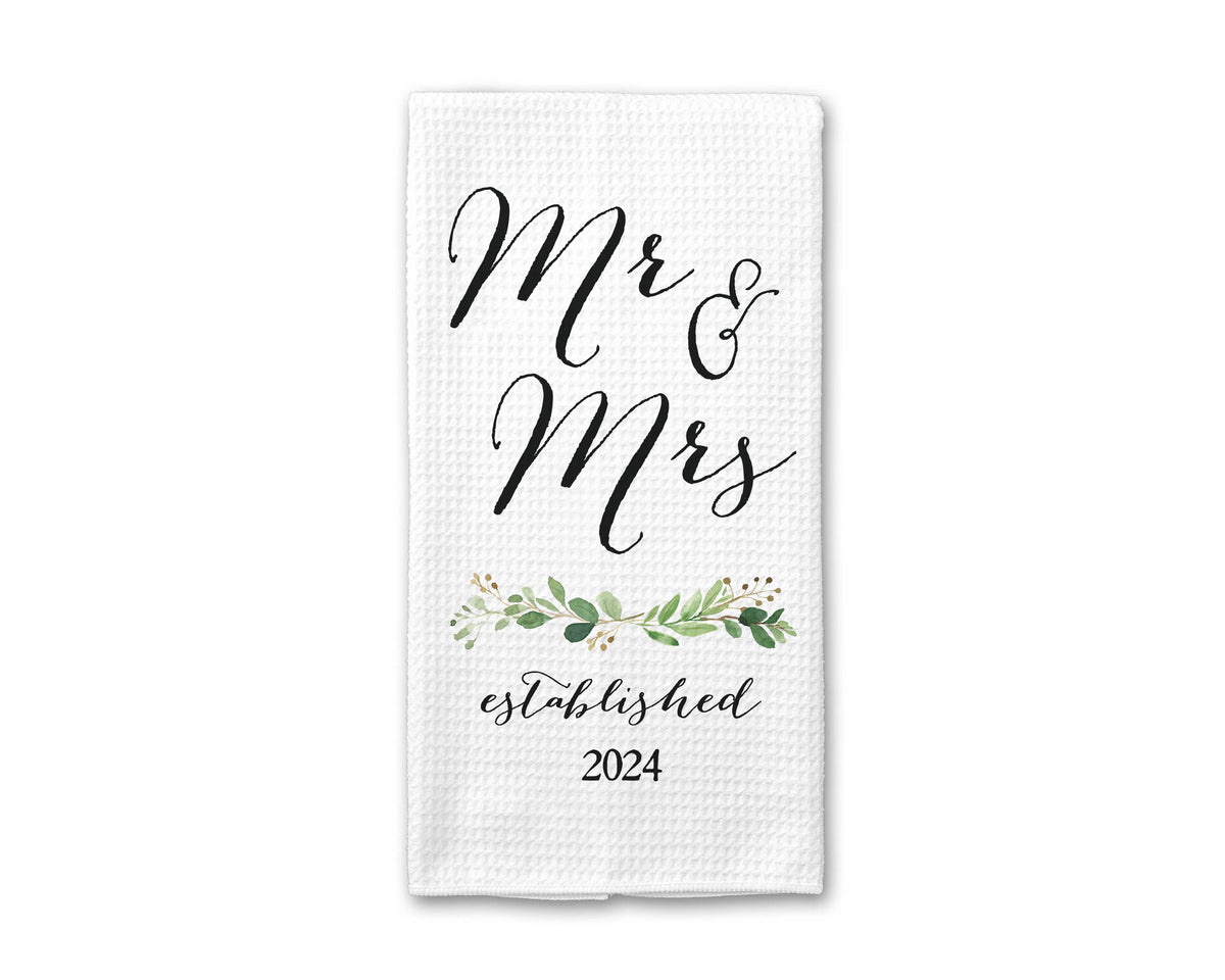 Mr & Mrs Kitchen Towel