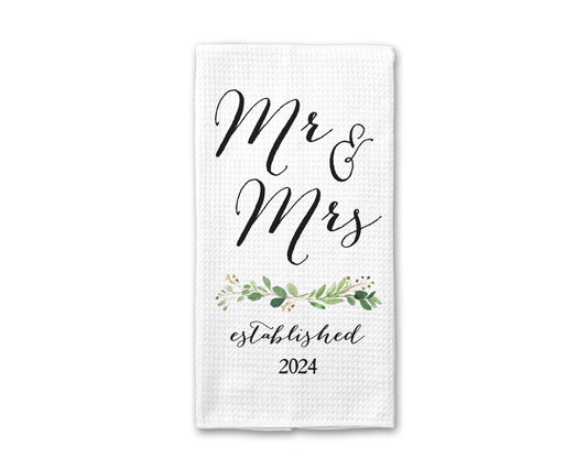 Mr & Mrs Kitchen Towel