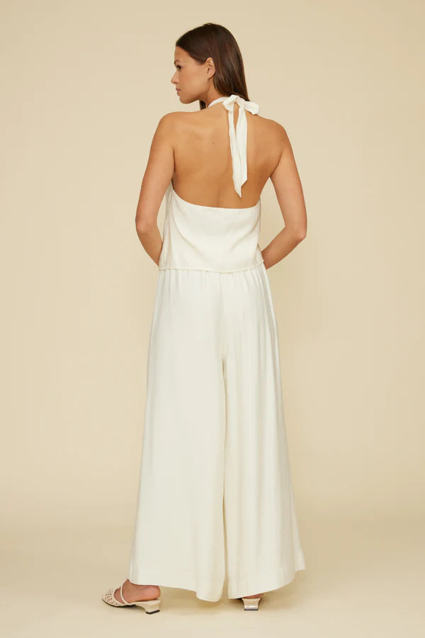 Lucy Paris Bea Flowy Pant Ivory