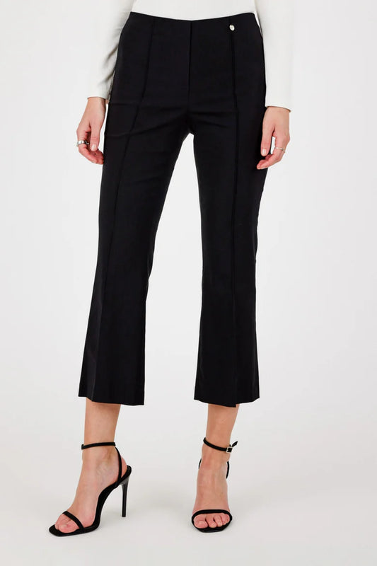 Robell Bootleg Pants Dark Navy