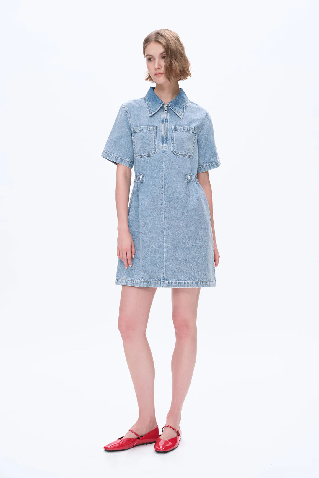 Bayeas Jean Shirt Dress