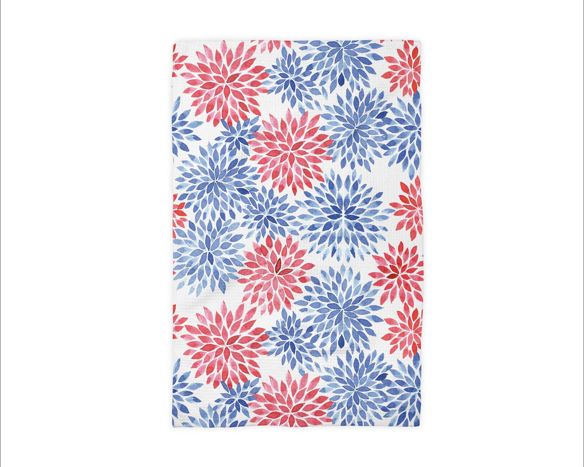 4th July Patriotic Kitchen Towel Waffle
