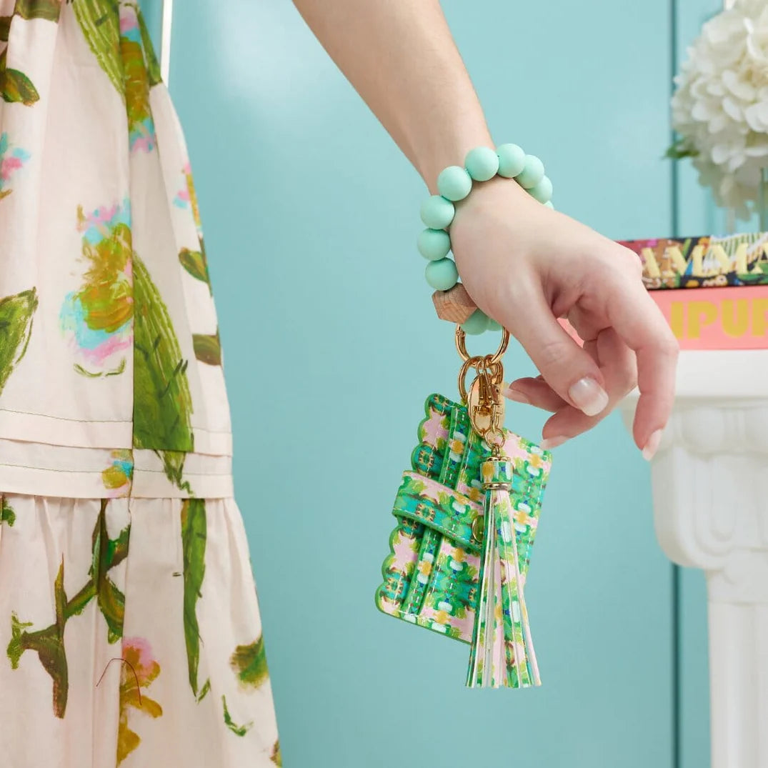 Laura Park Beaded Keychain with Wallet