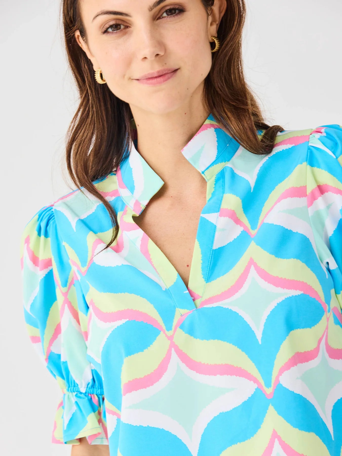 MS Jessica Top Weekend Getaway Mint
