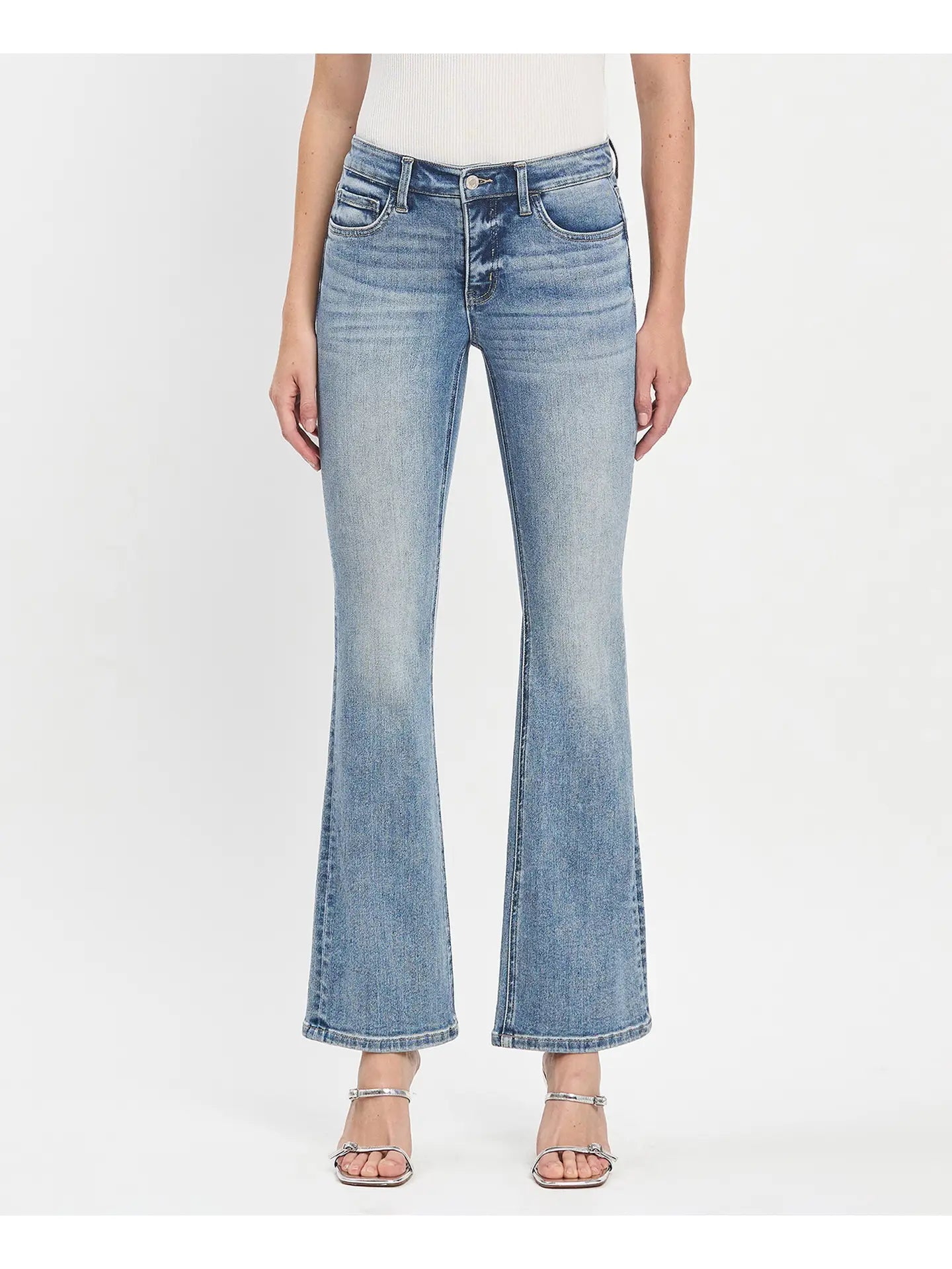 Mid Rise Bootcut Jean