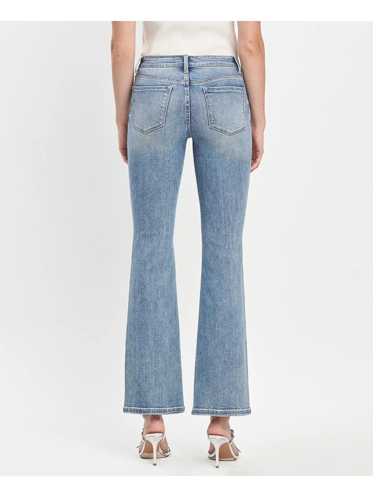 Mid Rise Bootcut Jean