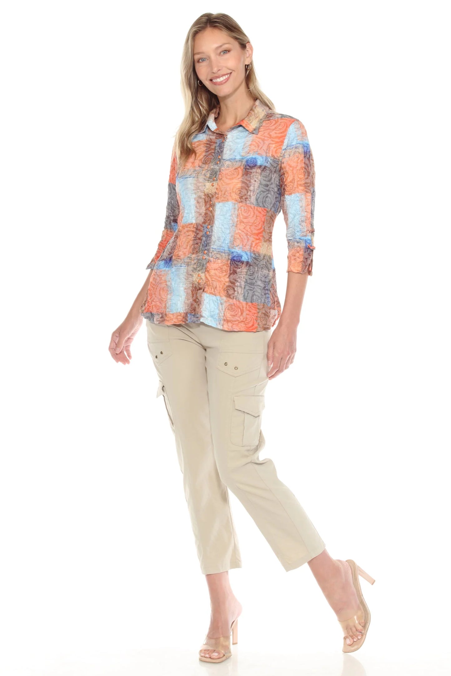 Sabrina Shirt Sunset Weave