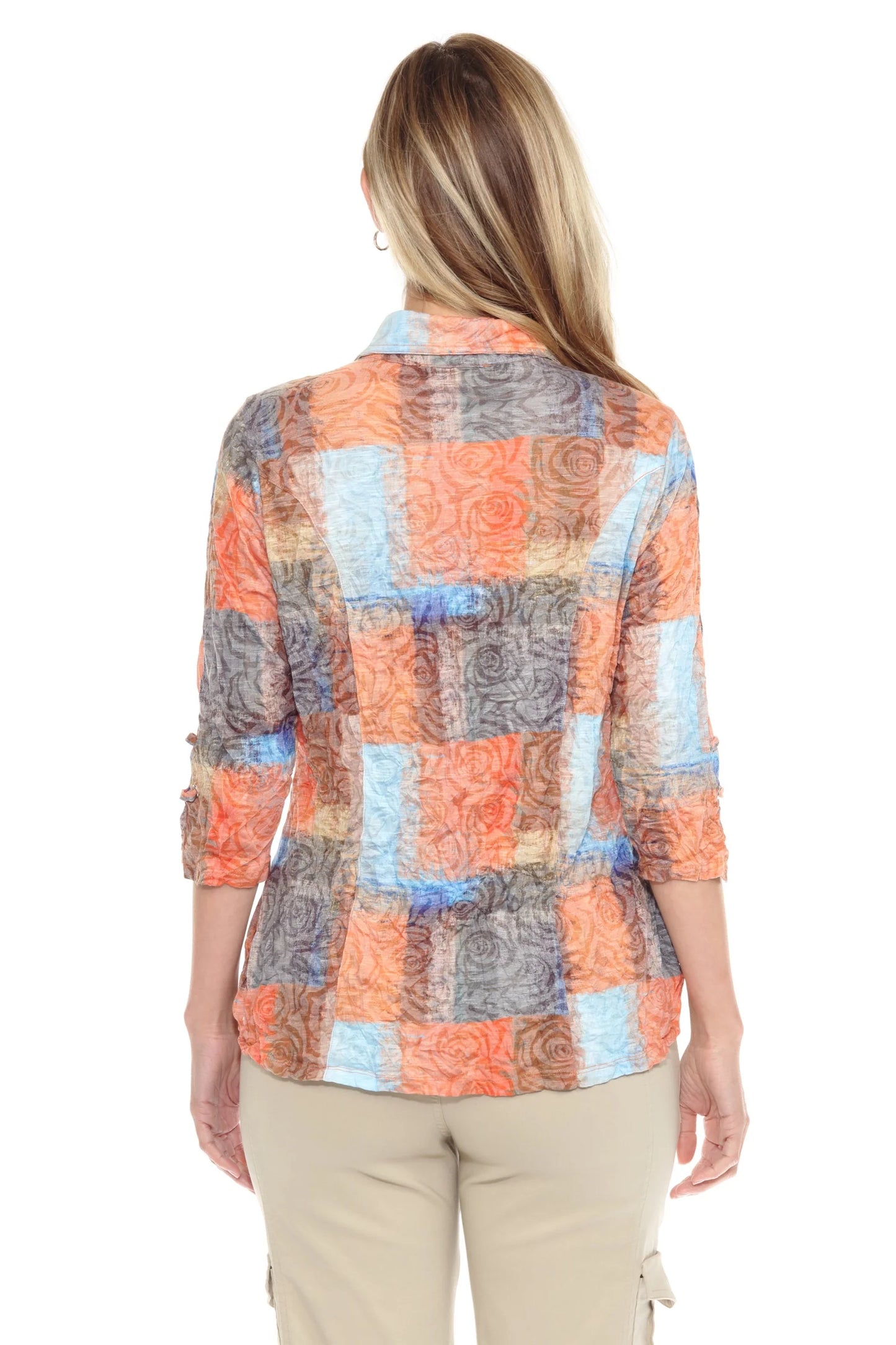 Sabrina Shirt Sunset Weave