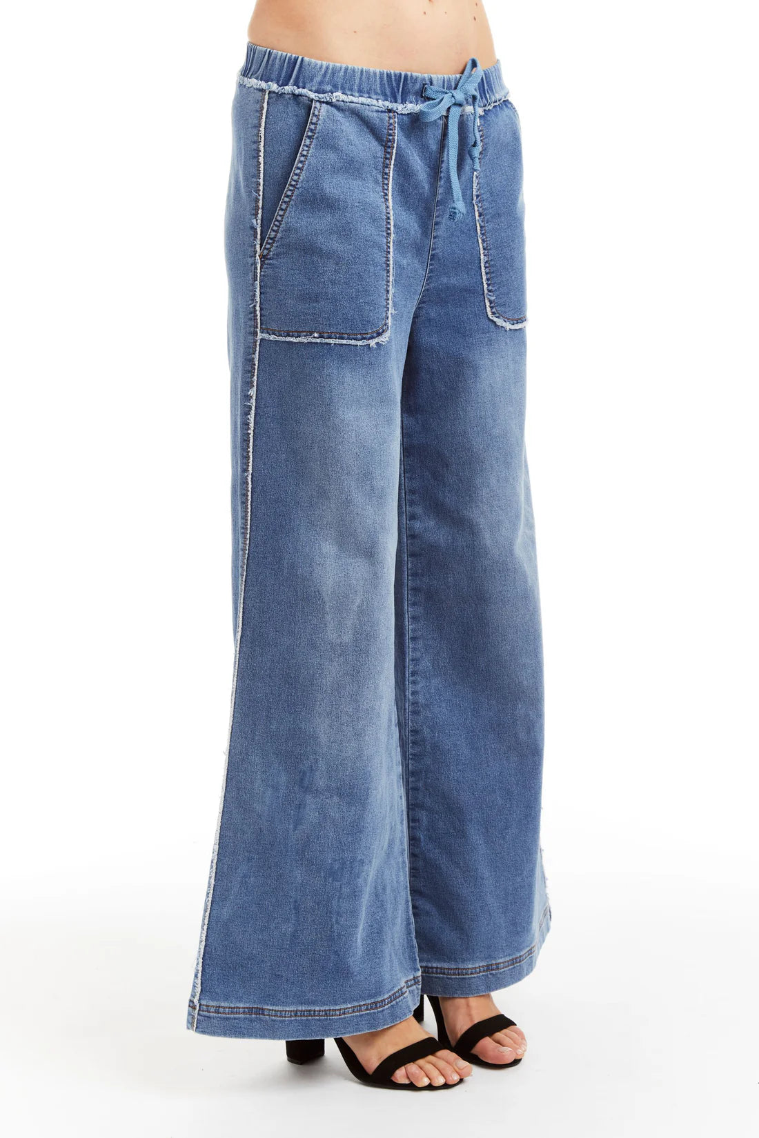 Tractr Mid Rise Lounge Jeans