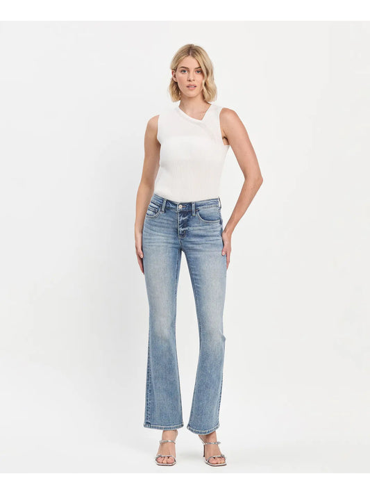 Mid Rise Bootcut Jean