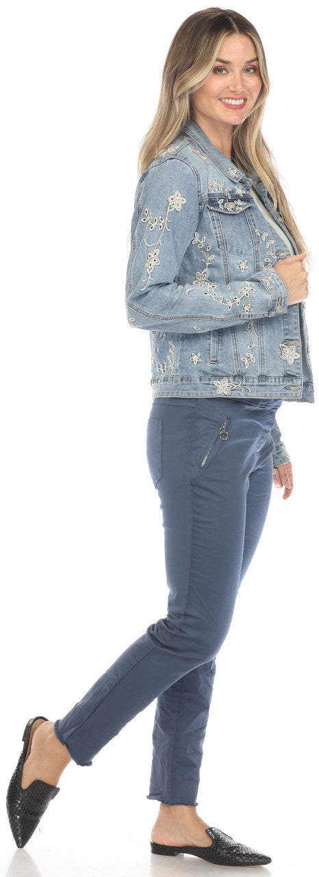 Flora Ashley Denim Jean Jacket
