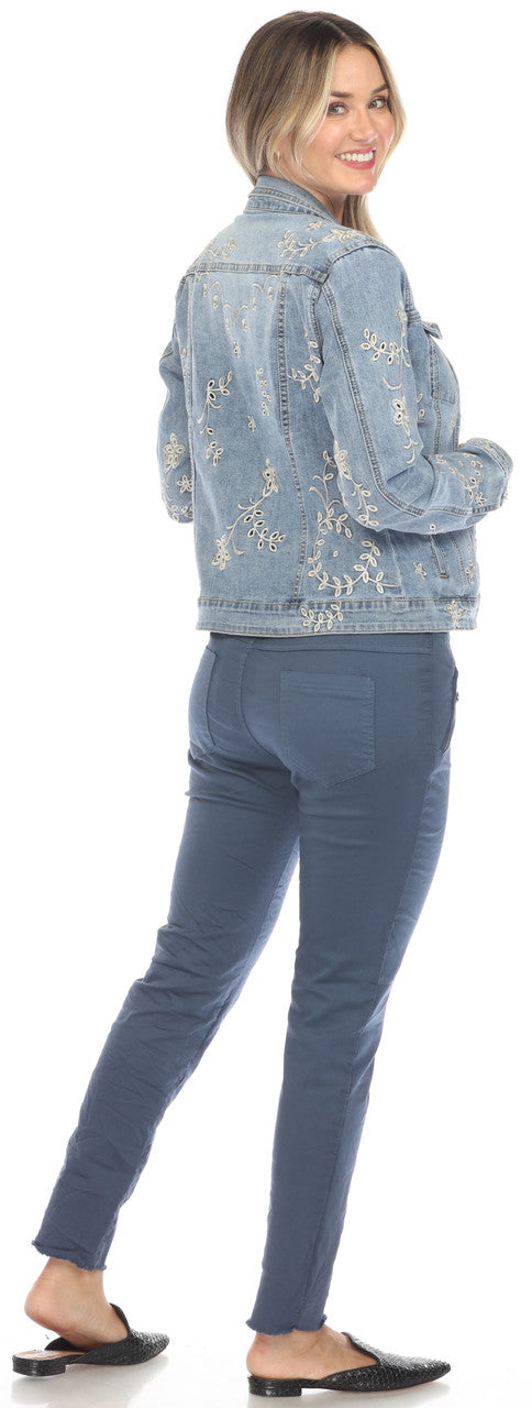 Flora Ashley Denim Jean Jacket