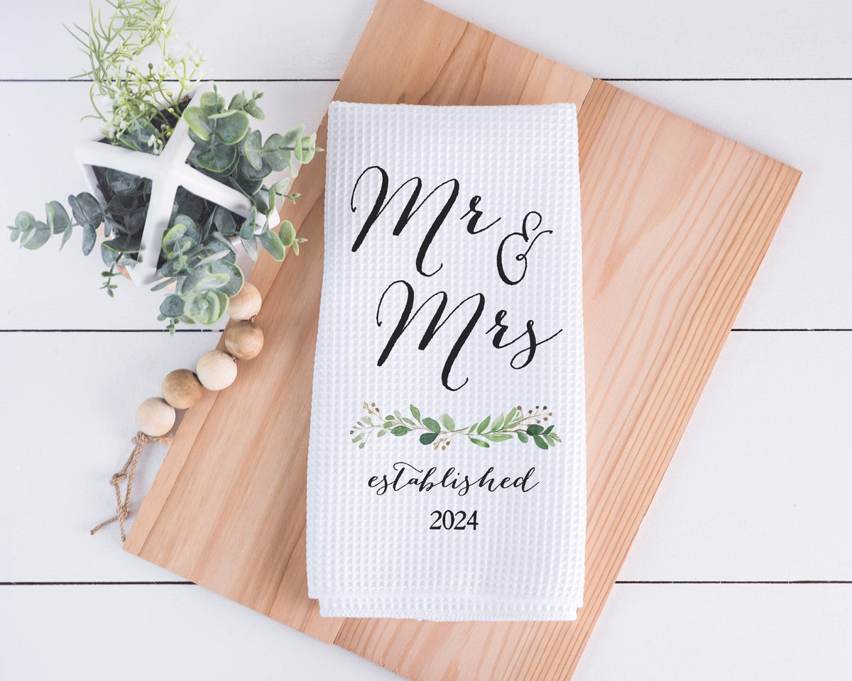 Mr & Mrs Kitchen Towel