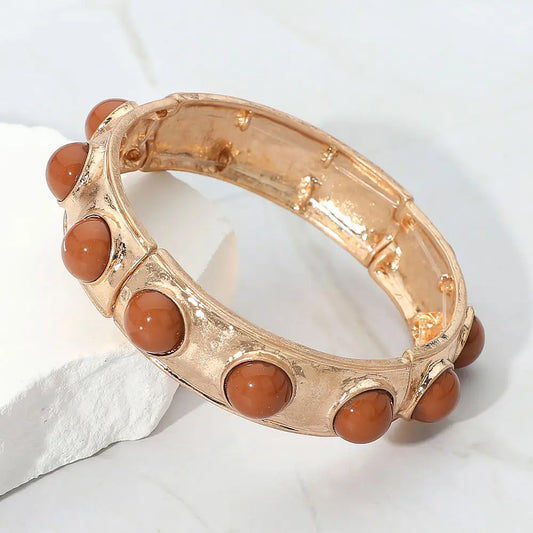 Brown Pearl Bracelet