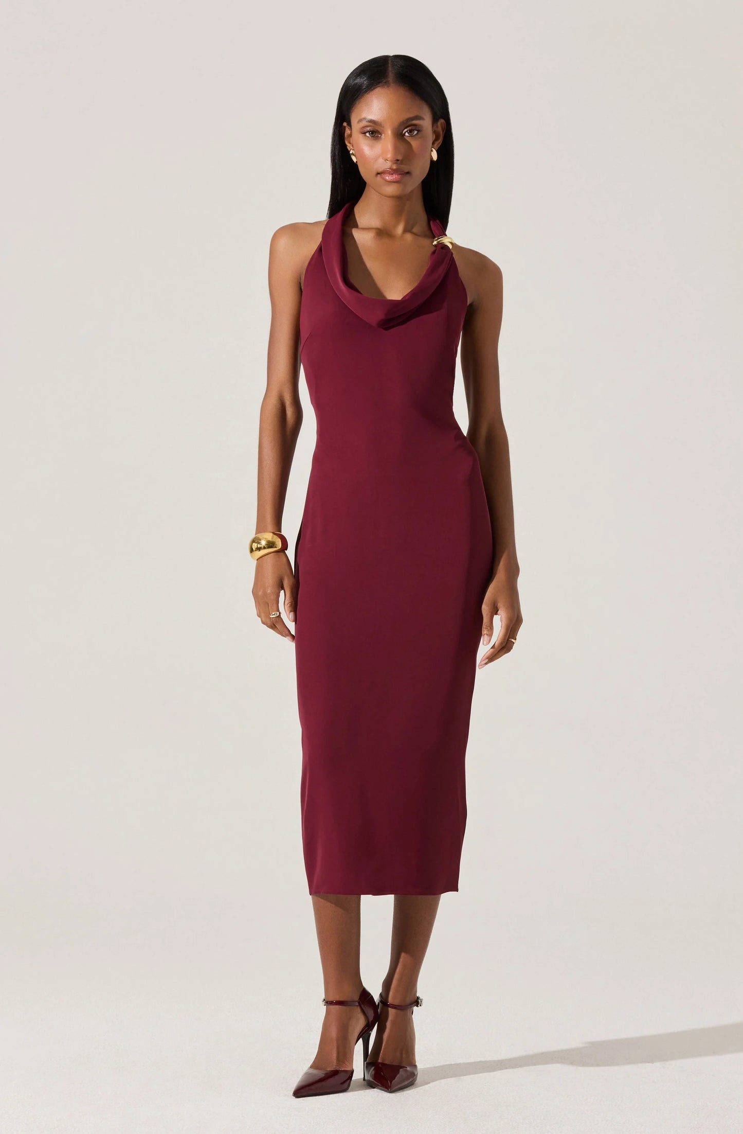 ASTR Alanna Dress Wine