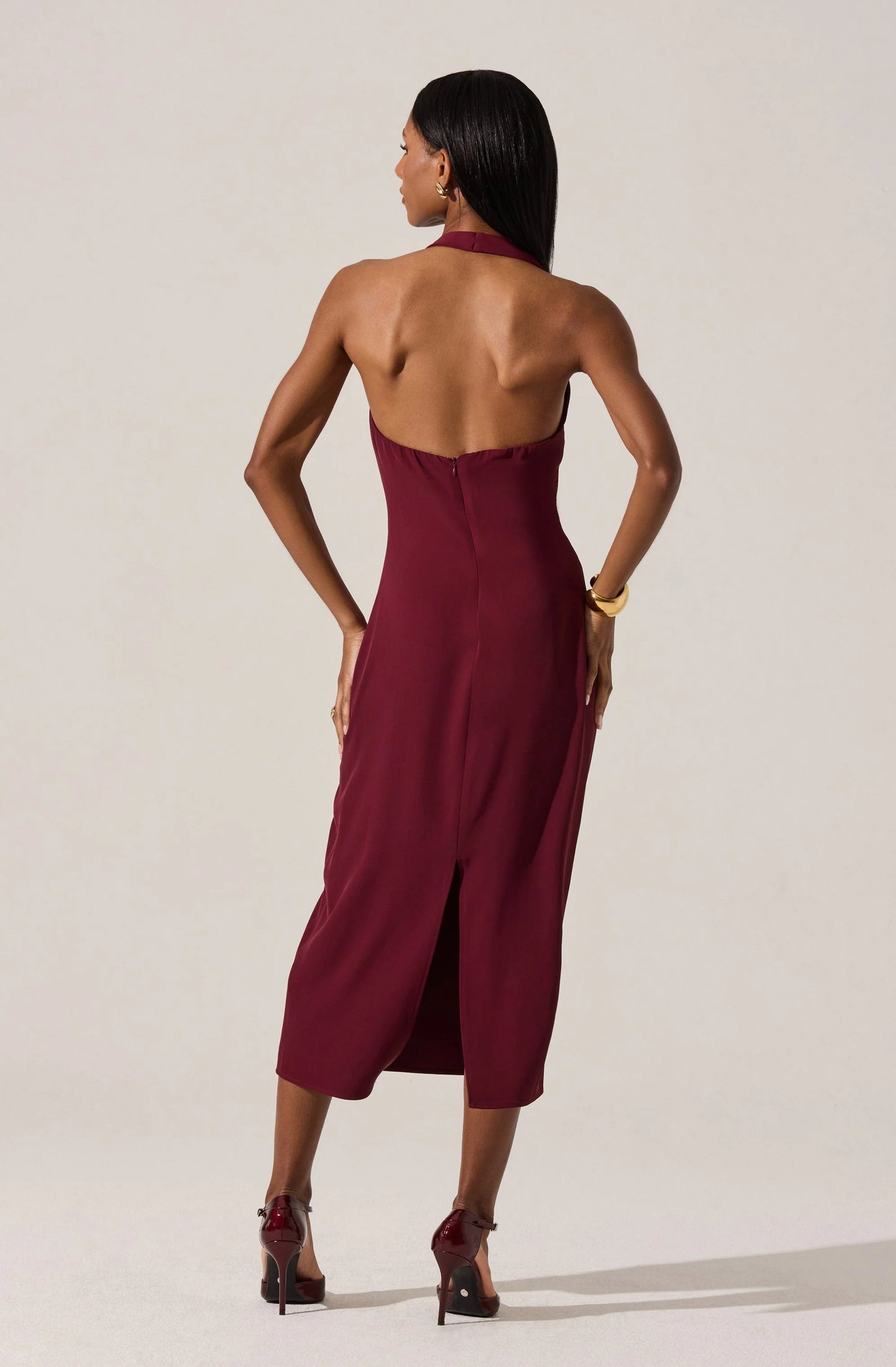 ASTR Alanna Dress Wine