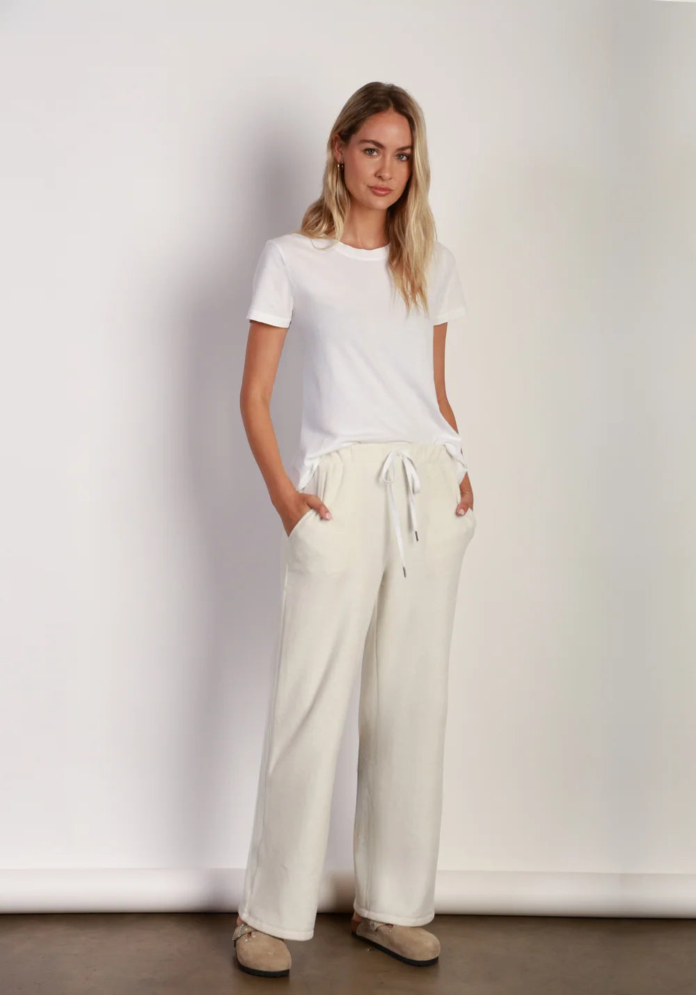 Dylan Alpin Pant w/ Pockets Soft White