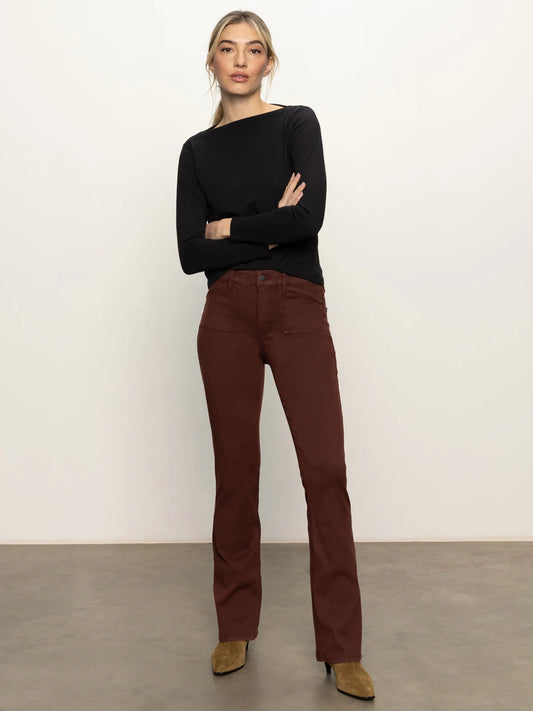 Sanctuary Sculpted Brook Bootcut Chicory