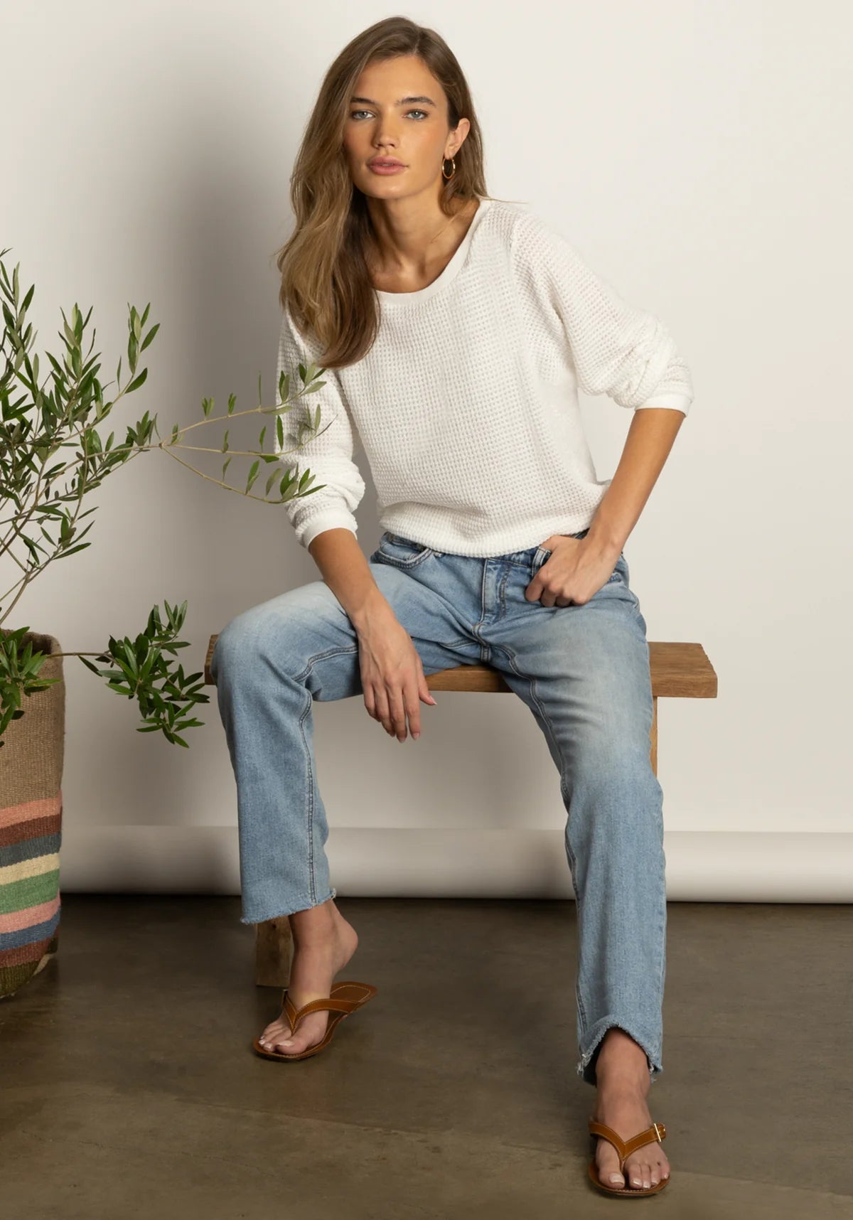 Dylan Covet Top White