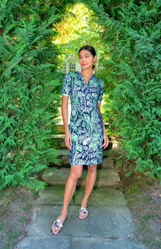 Gretchen Scott Jersey Dress Vintage Vine