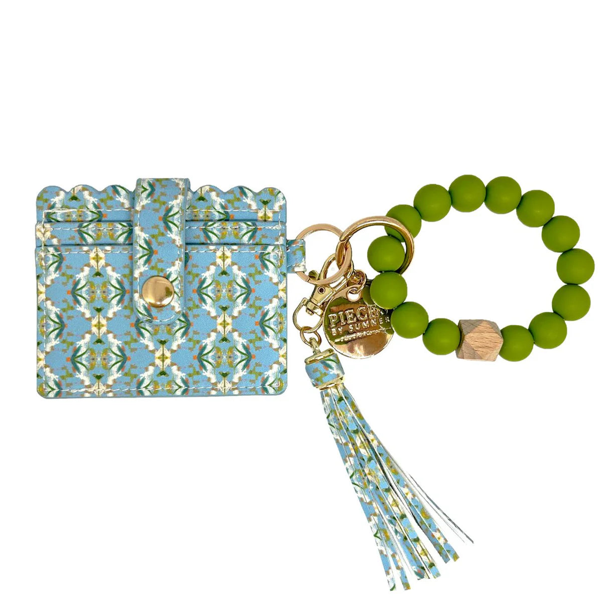 Laura Park Beaded Keychain with Wallet
