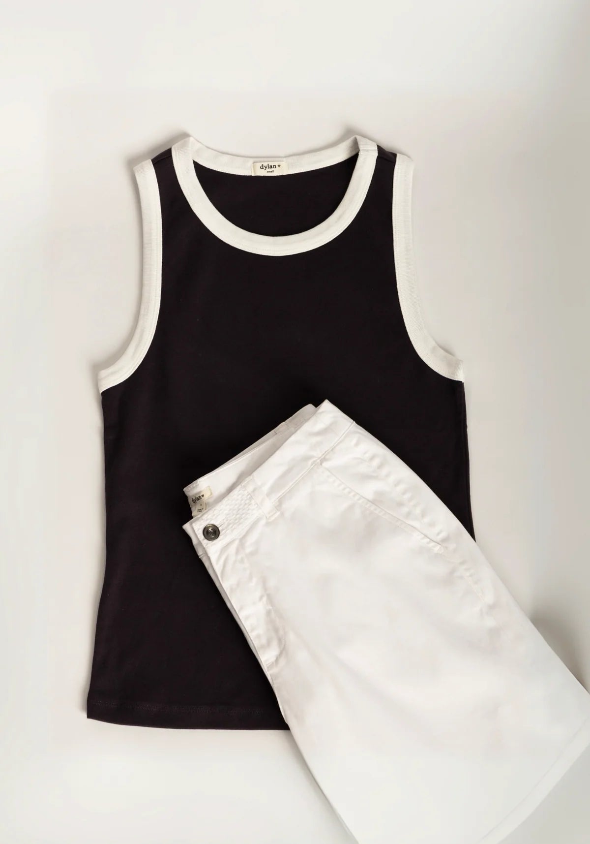 Dylan Contrast Rib Tank