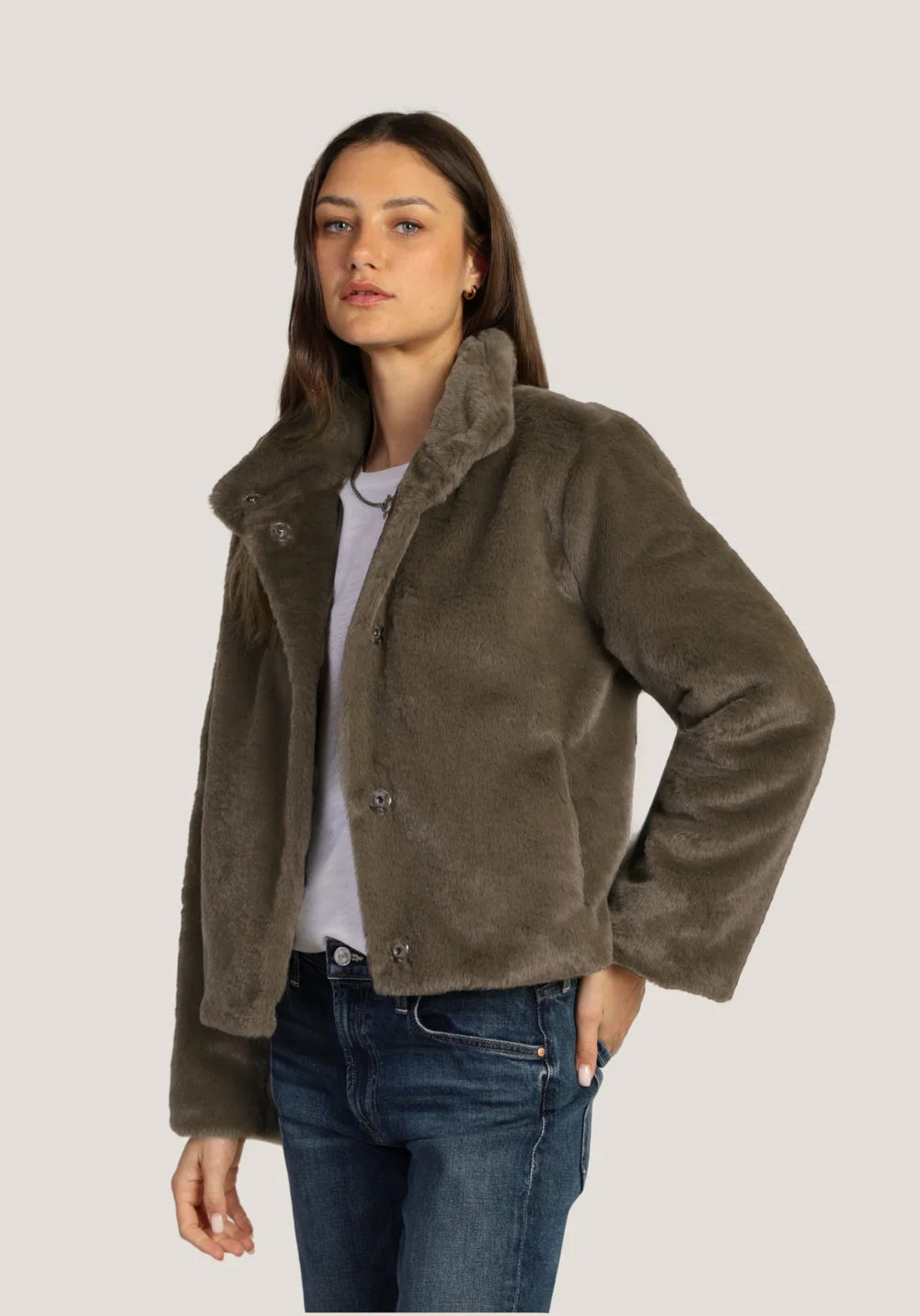 Dylan Ryan Mock Jacket Olive