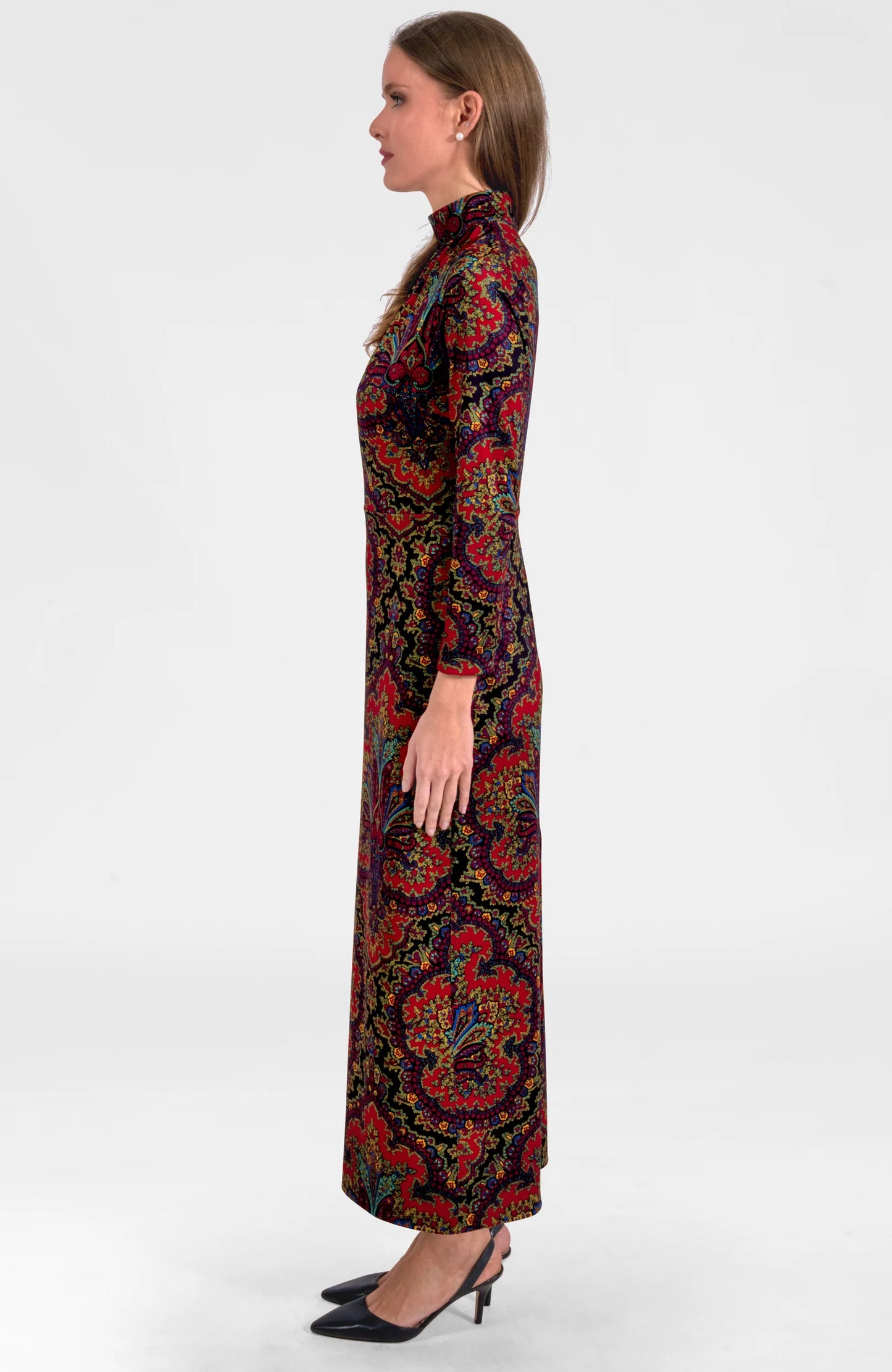 Scorching Hot Dress Passion Paisley